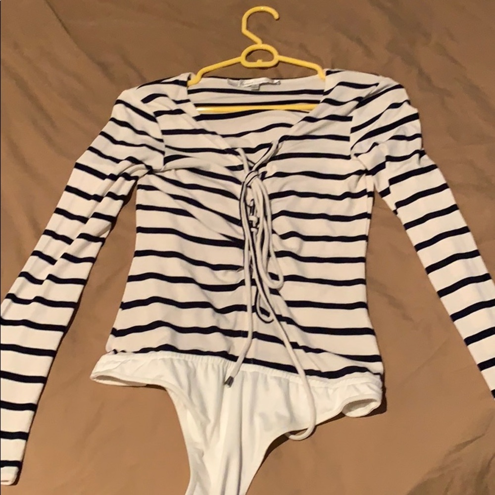 Sailor style body suit